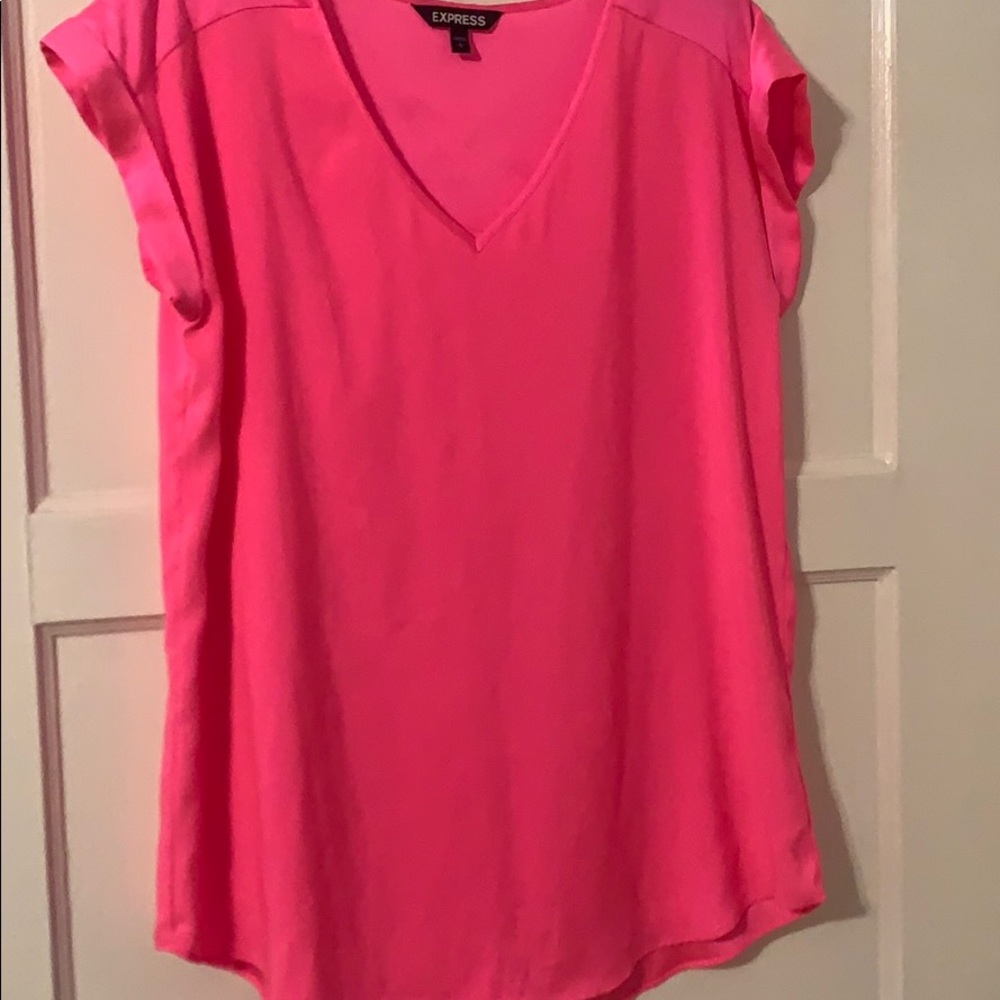 Express pink top